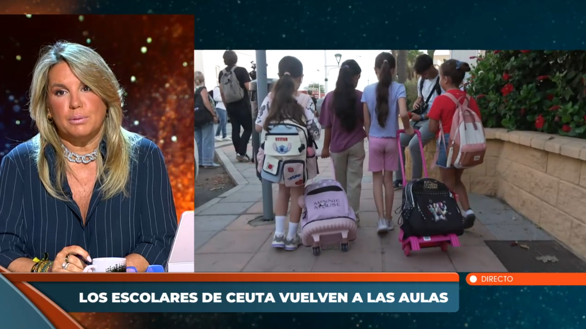 Carmen Porter, sobre el "incremento del 300 %" en las actuaciones de policías y bomberos en Ceuta: "Eso son datos objetivos"