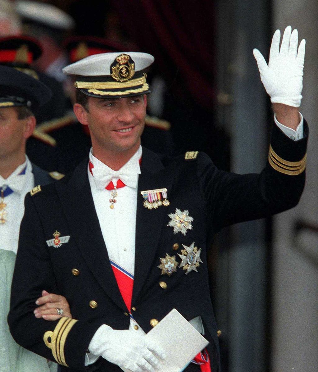 Felipe VI en la boda de Haakon