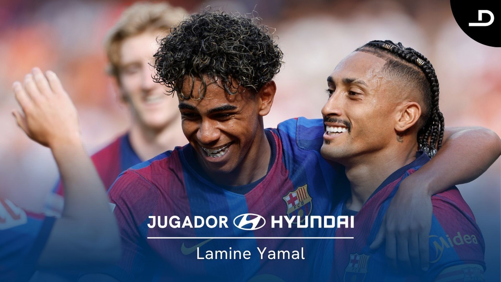 Lamine Yamal, jugador Hyundai de la jornada 4 de LALIGA EA Sports Lamine Yamal, jugador Hyundai de la jornada 4 de LALIGA EA Sports