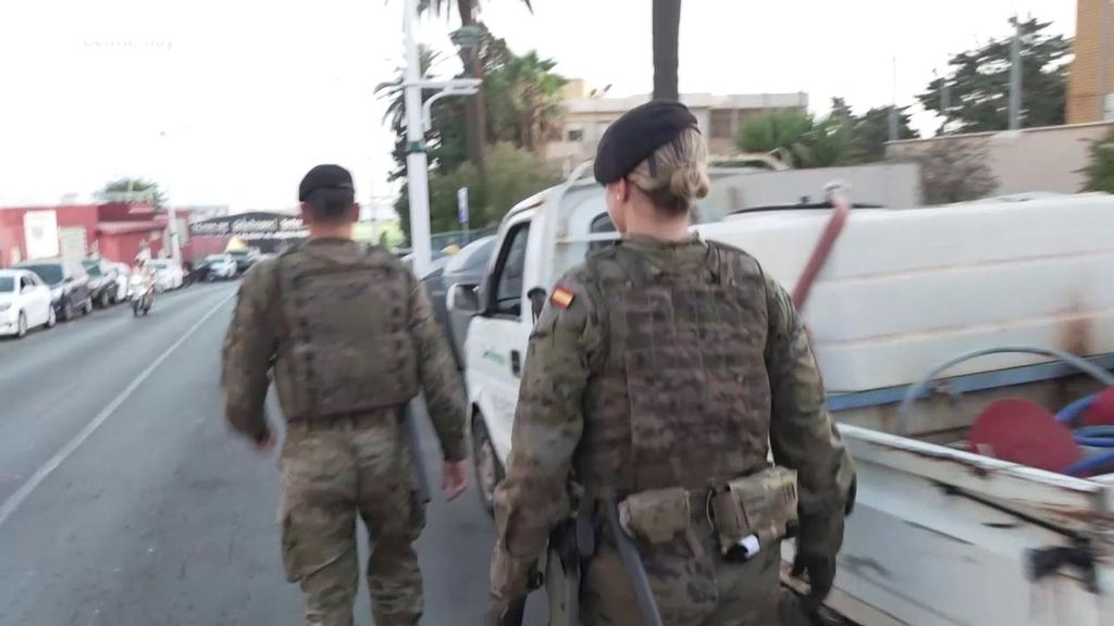Vuelta al colegio en Ceuta entre militares, miedo y absentismo: "¿Es esto normalidad?"