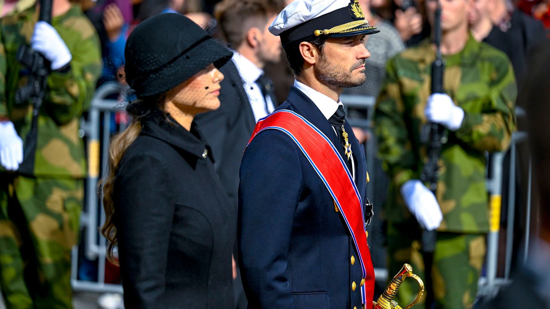 Carlos felipe de Suecia y su mujer, la princesa Sofía