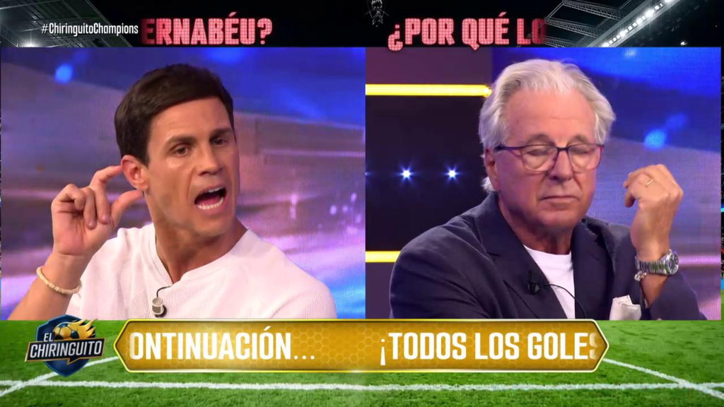 Josep Pedrerol alucina con los pitos y Edu Aguirre critica a la afición del Real Madrid