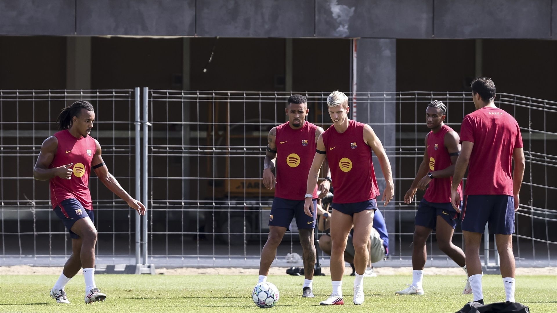 Entrenamiento del FC Barcelona Entrenamiento del FC Barcelona
