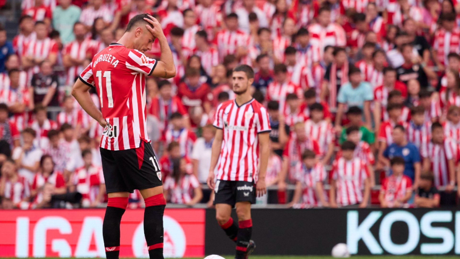 Gorka Guruzeta, con el Athletic