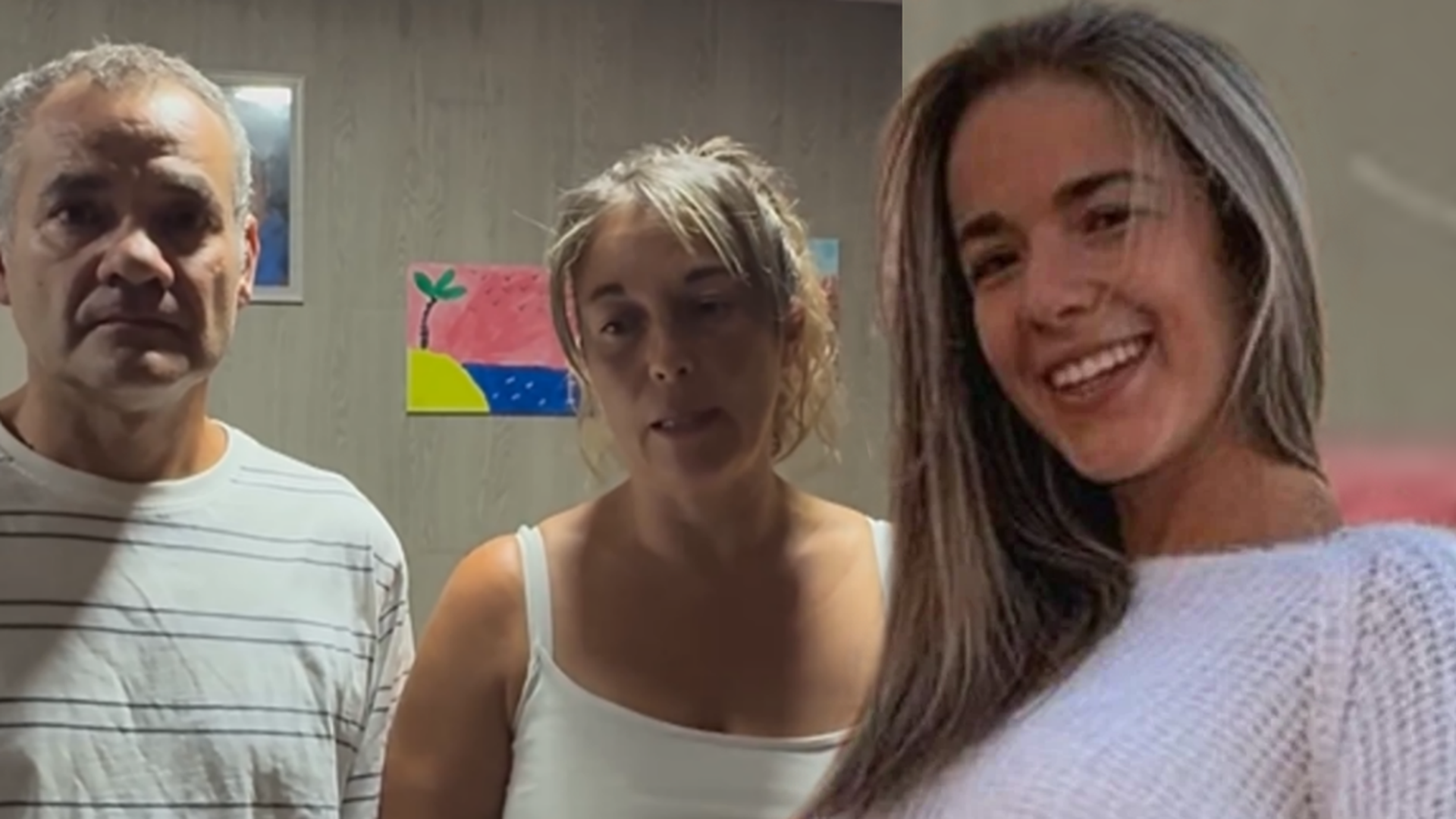 Imagen de los padres de Marta Pérez tras conocer el fallo judicial y foto de la joven de Ibi Imagen de los padres de Marta Pérez tras conocer el fallo judicial y foto de la joven de Ibi