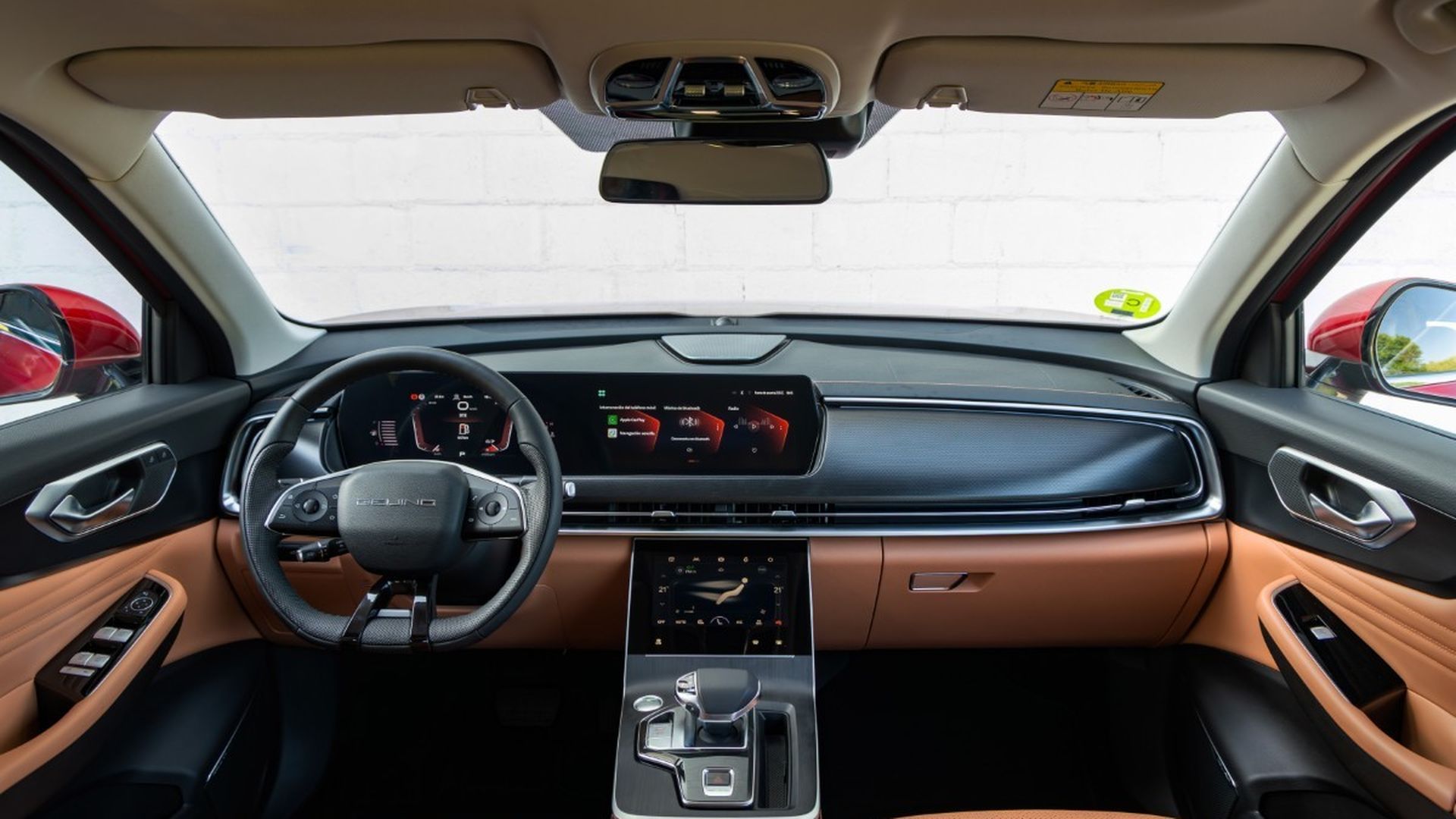 Interior del BAIC X75