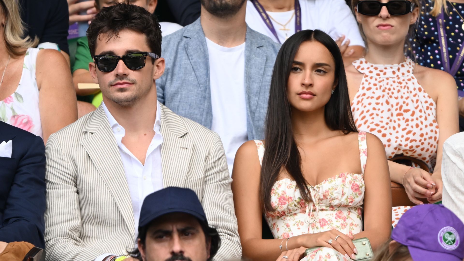 La primera imagen de Charles Leclerc y Alexandra Saint juntos
