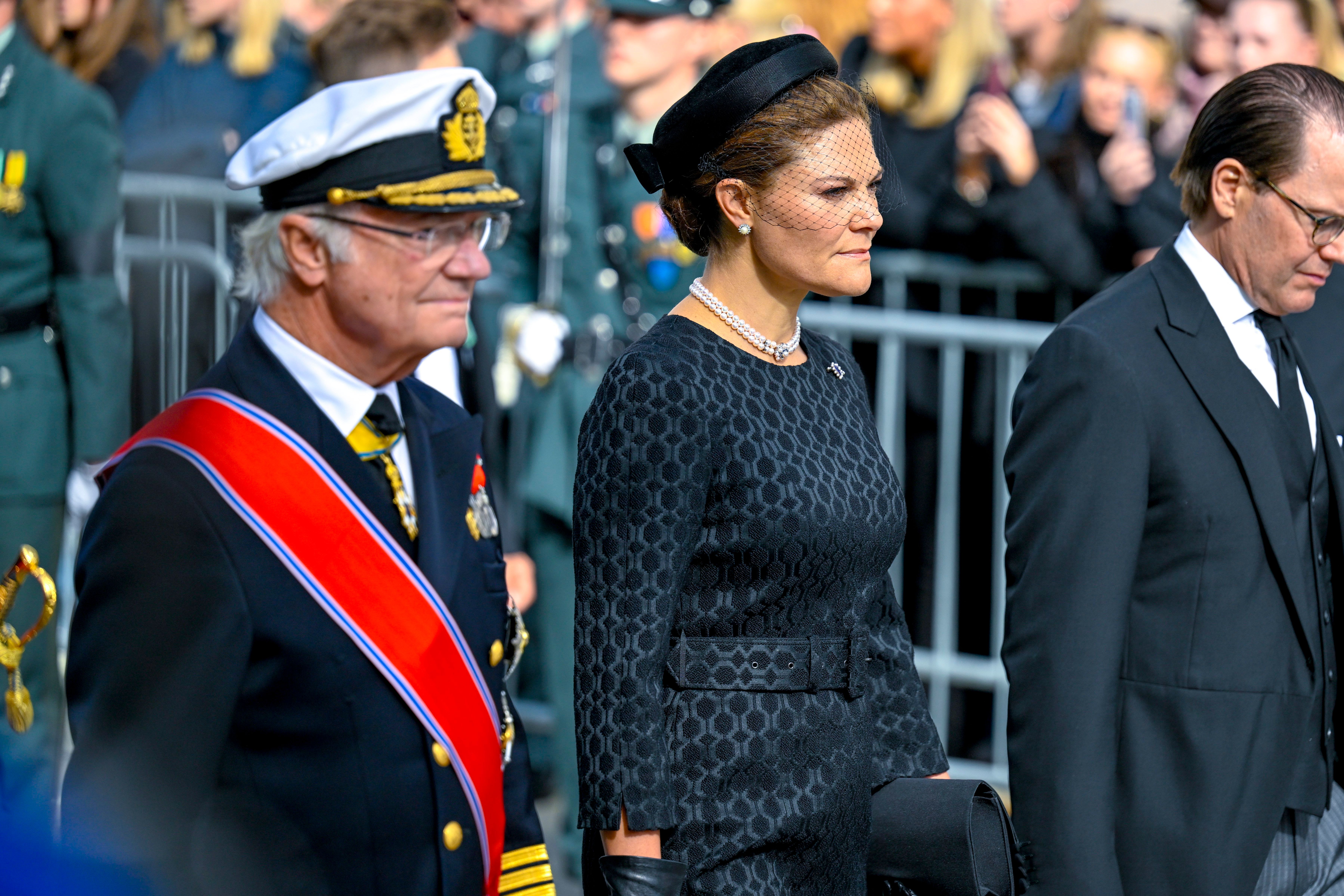 La princesa Victoria de Suecia y su marido