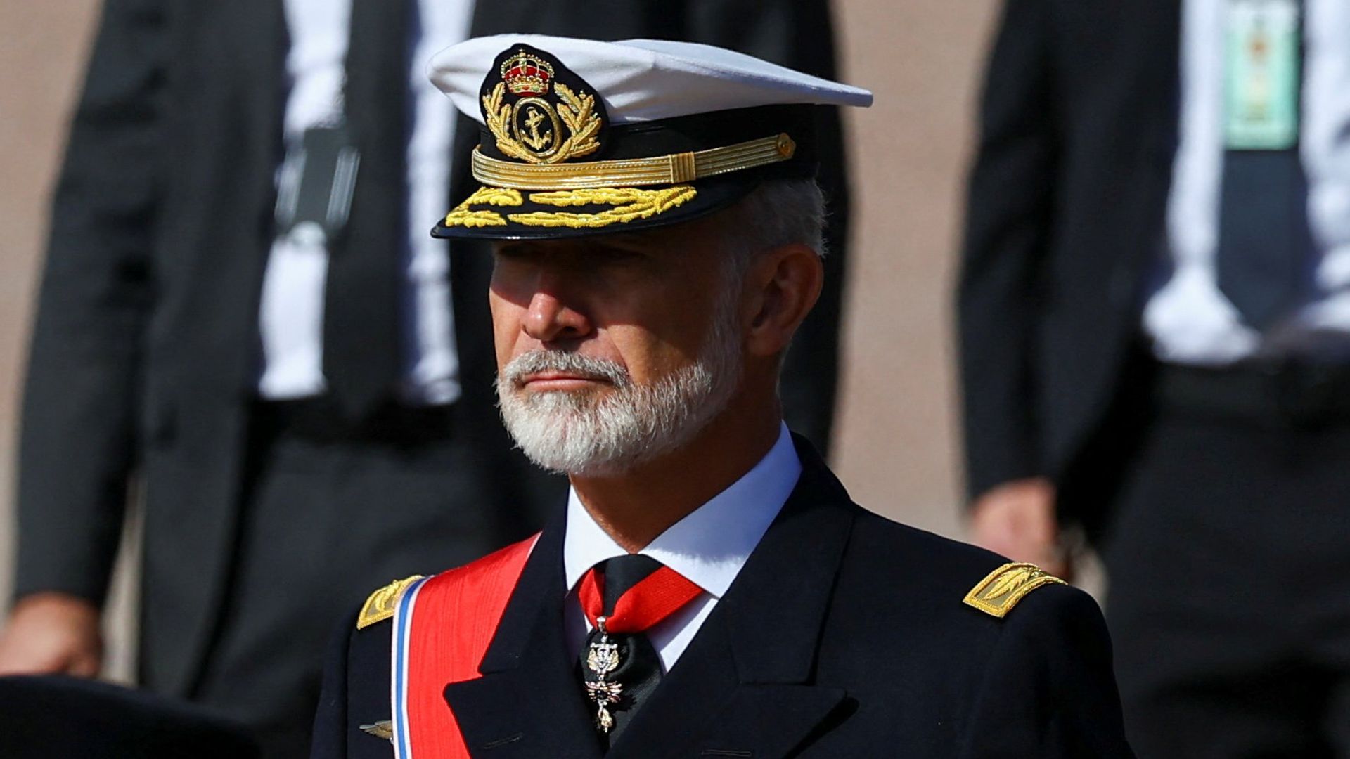 Los reyes Felipe y Letizia en el funeral de Harald V Los reyes Felipe y Letizia en el funeral de Harald V