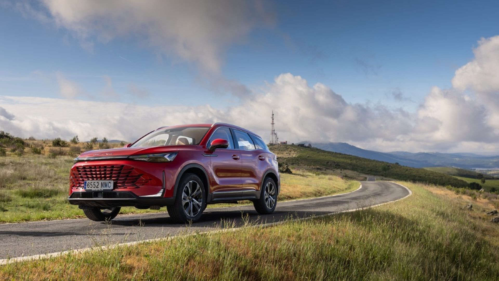 Parte frontal y lateral del BAIC X75 Parte frontal y lateral del BAIC X75