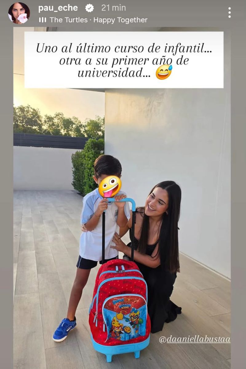 Paula Echevarría ha hecho una confesión sobre la relación que mantienen actualmente sus dos hijos, Daniella y Miki