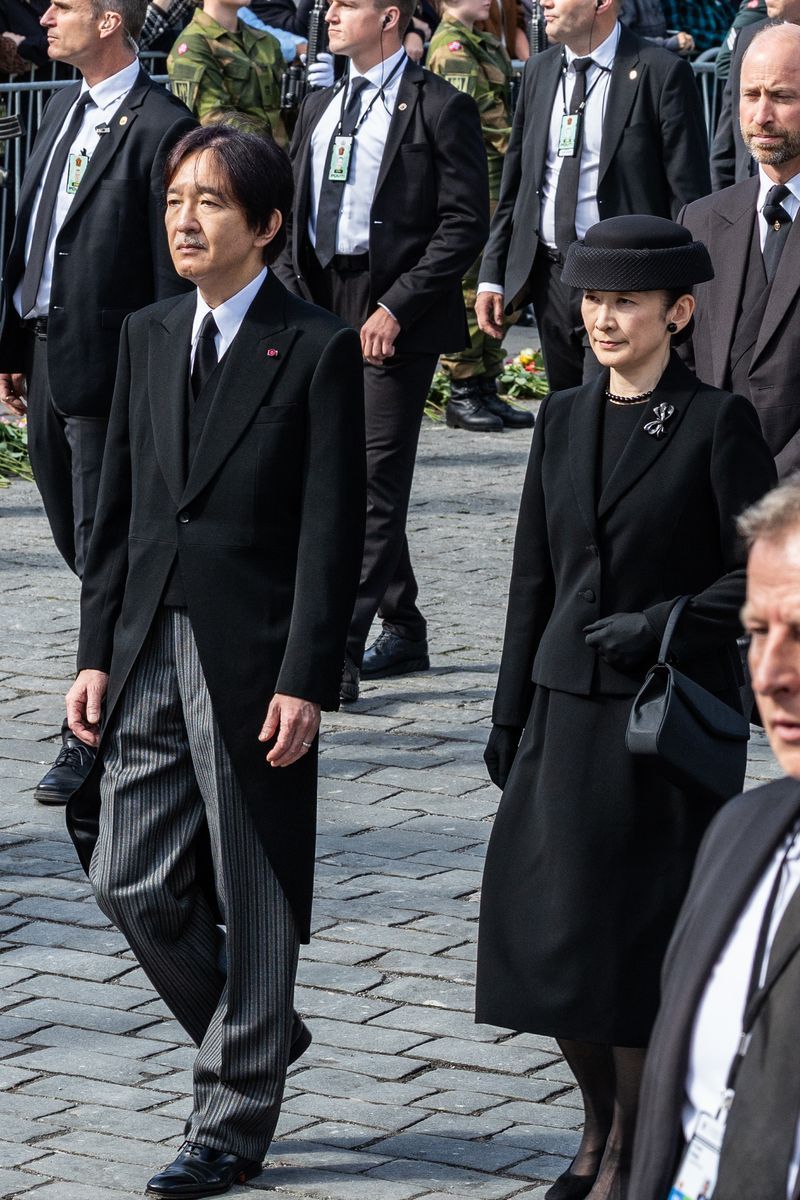 príncipe Akishino y la princesa Kiko de Japón