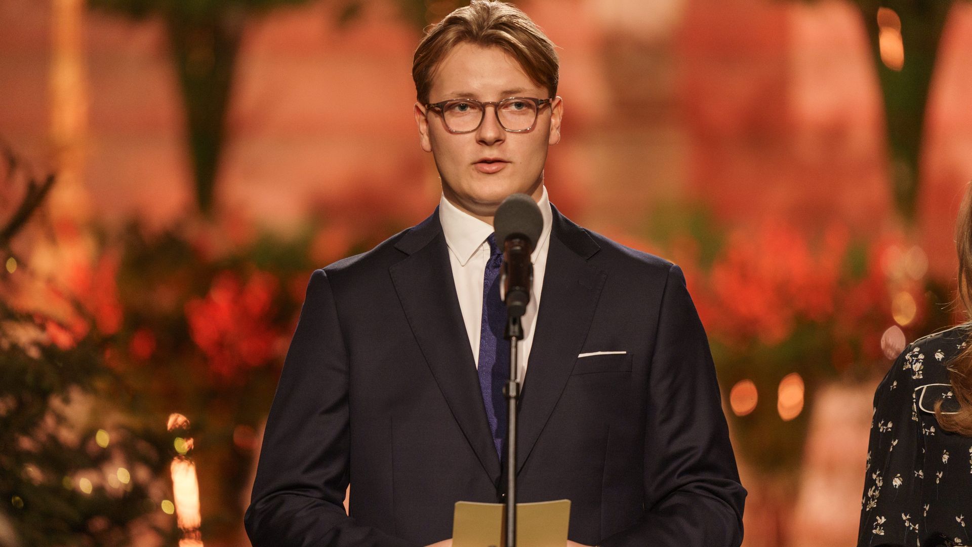Sverre Magnus es el hijo pequeño de Haakon y estudia Business Management