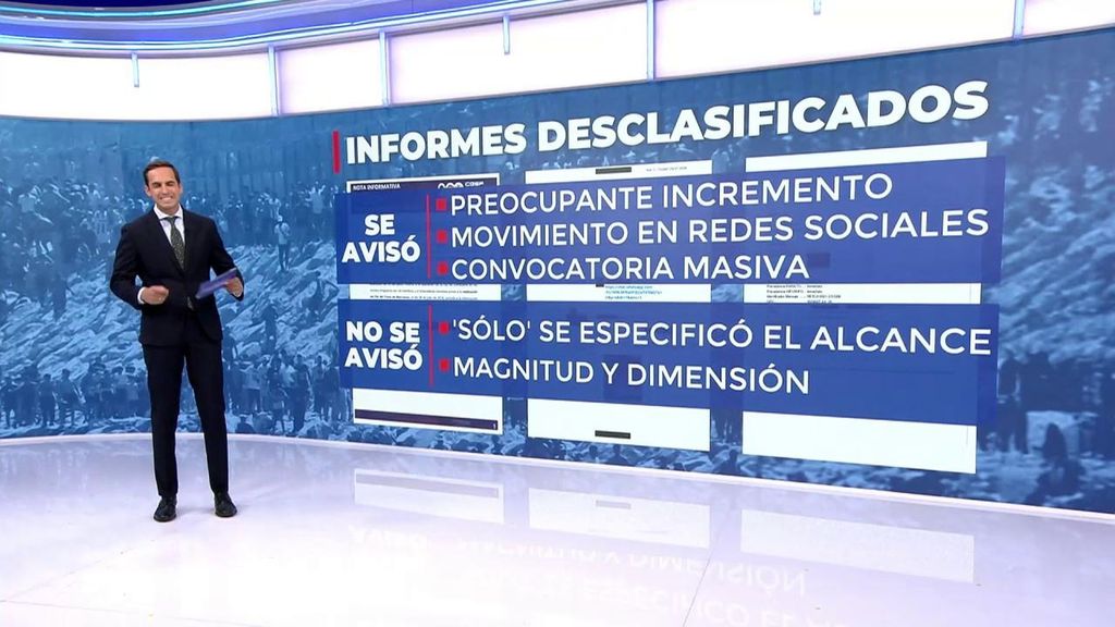 Cronología y análisis de los informes y avisos desclasificados sobre la avalancha en Ceuta: qué decían, a quién y qué no