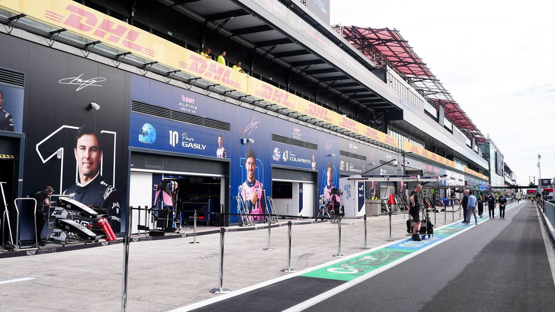 El paddock del Madring El paddock del Madring