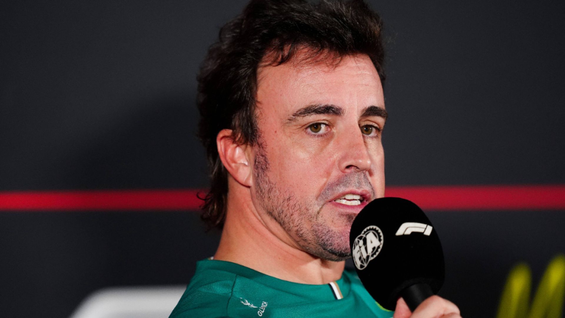 Fernando Alonso, en el Madring Fernando Alonso, en el Madring