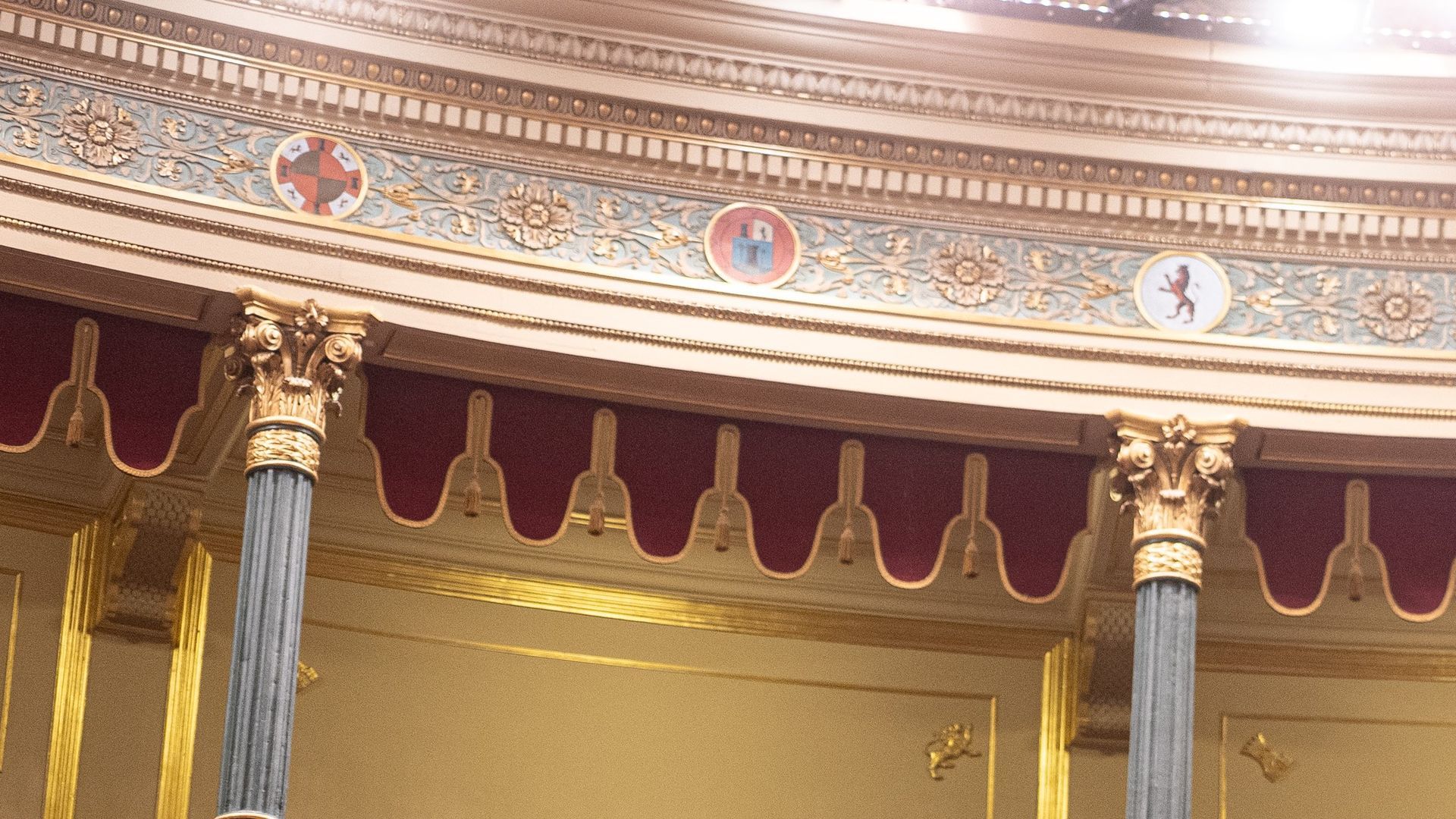 Interior del Congreso de los Diputados
