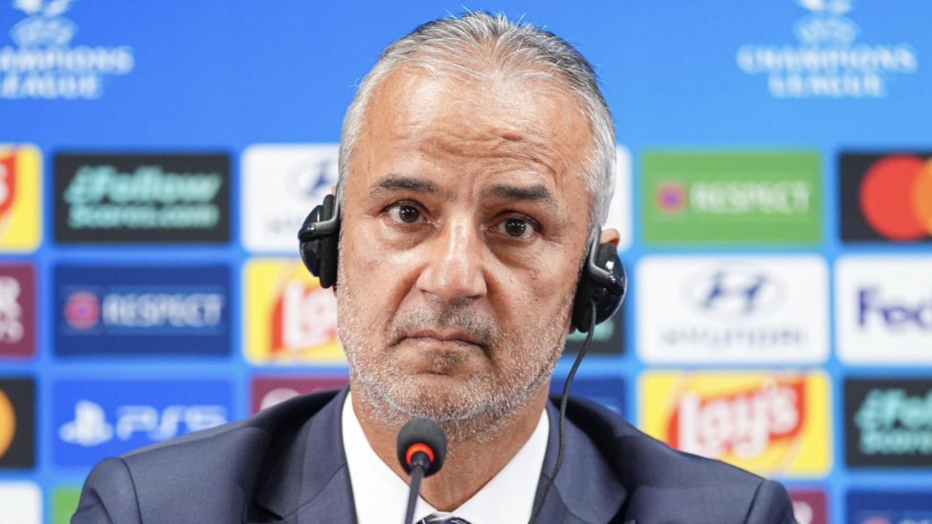 Ismail Kartal, en sala de prensa Ismail Kartal, en sala de prensa