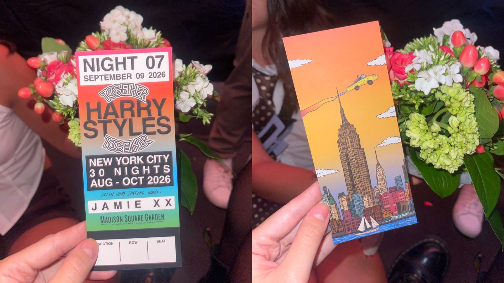 Las entradas del concierto en Nueva York de harry Styles