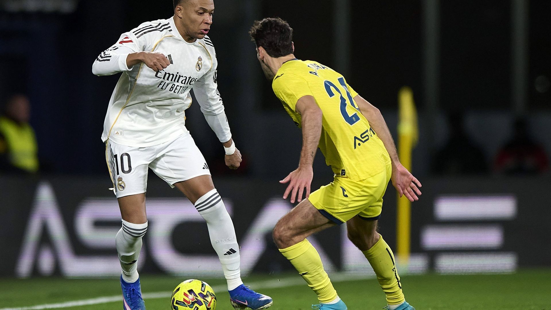 Mbappe contra el Villarreal en la 25/26
