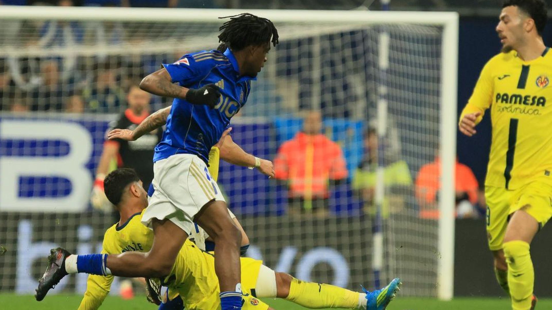 Ovie Ejaria, en un partido del Real Oviedo