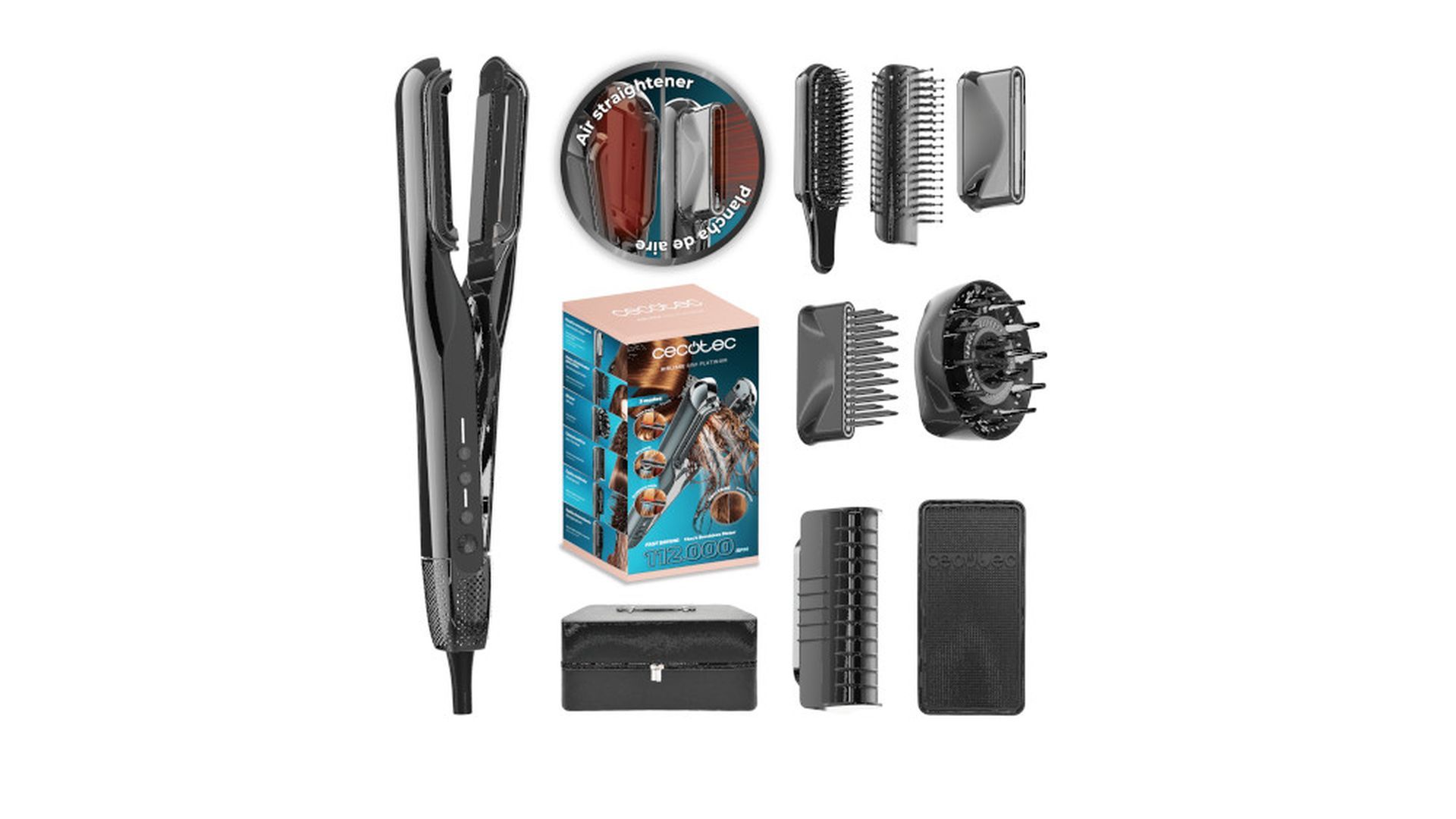 Plancha de pelo Cecotec AirLisse 6in1 Elite