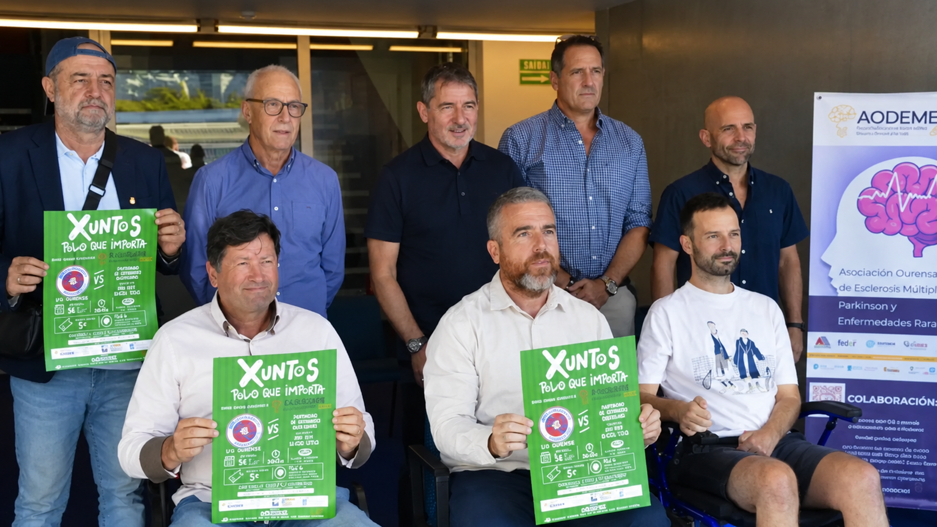 'Xuntos polo que importa' es el lema de esta iniciativa de la asociación Aodemper, de Ourense 'Xuntos polo que importa' es el lema de esta iniciativa de la asociación Aodemper, de Ourense