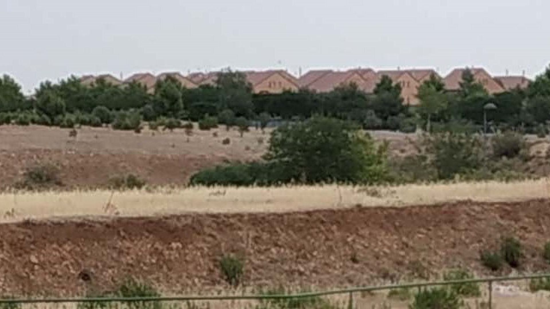 Zona de desniveles en Paracuellos de Jarama