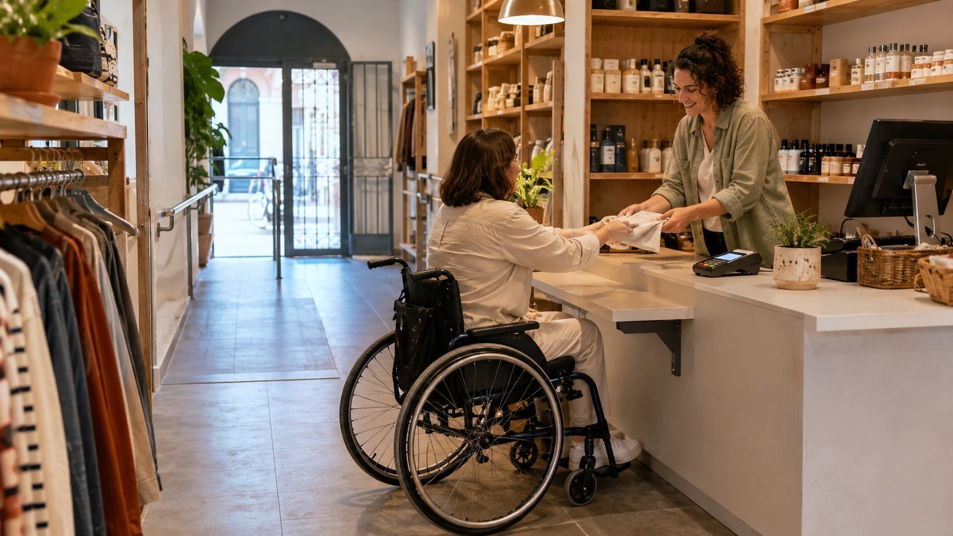 Un comercio adaptado Un comercio adaptado