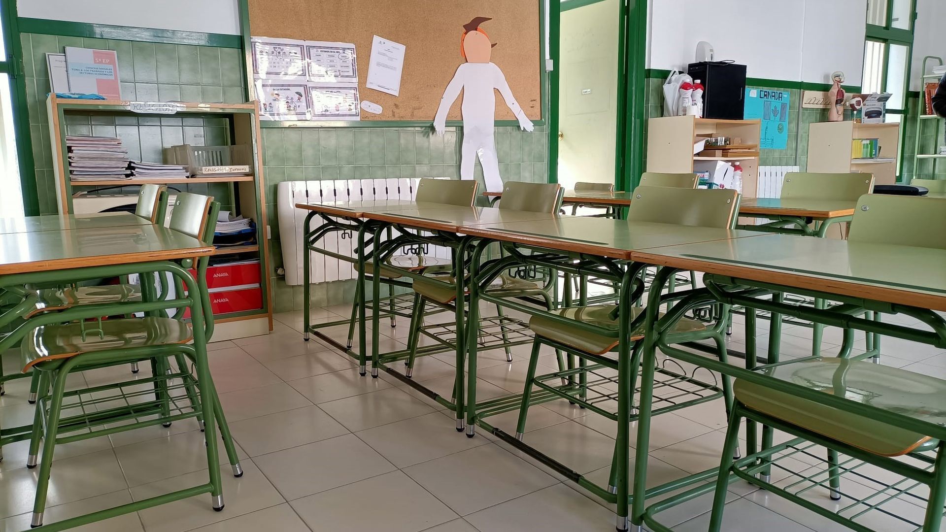 Archivo - Un aula de un colegio. Archivo - Un aula de un colegio.