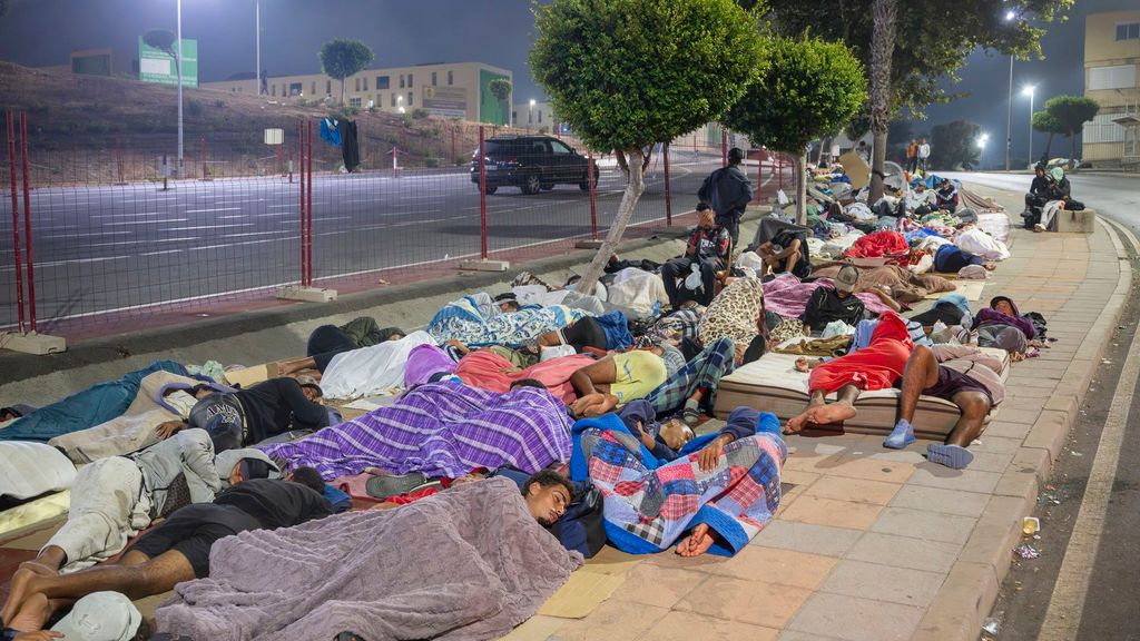 Ocho detenidos en Ceuta por robos, lesiones y amenazas a cuatro menores migrantes
