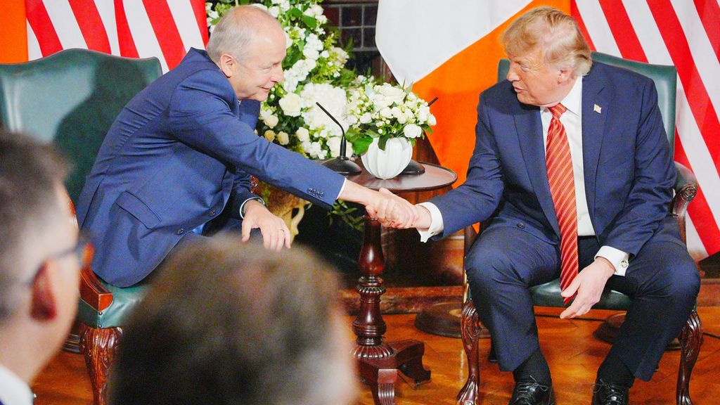Donald Trump señala que le "encantaría" la unificación de Irlanda: "Tengo amigos en ambos lados, gente estupenda"