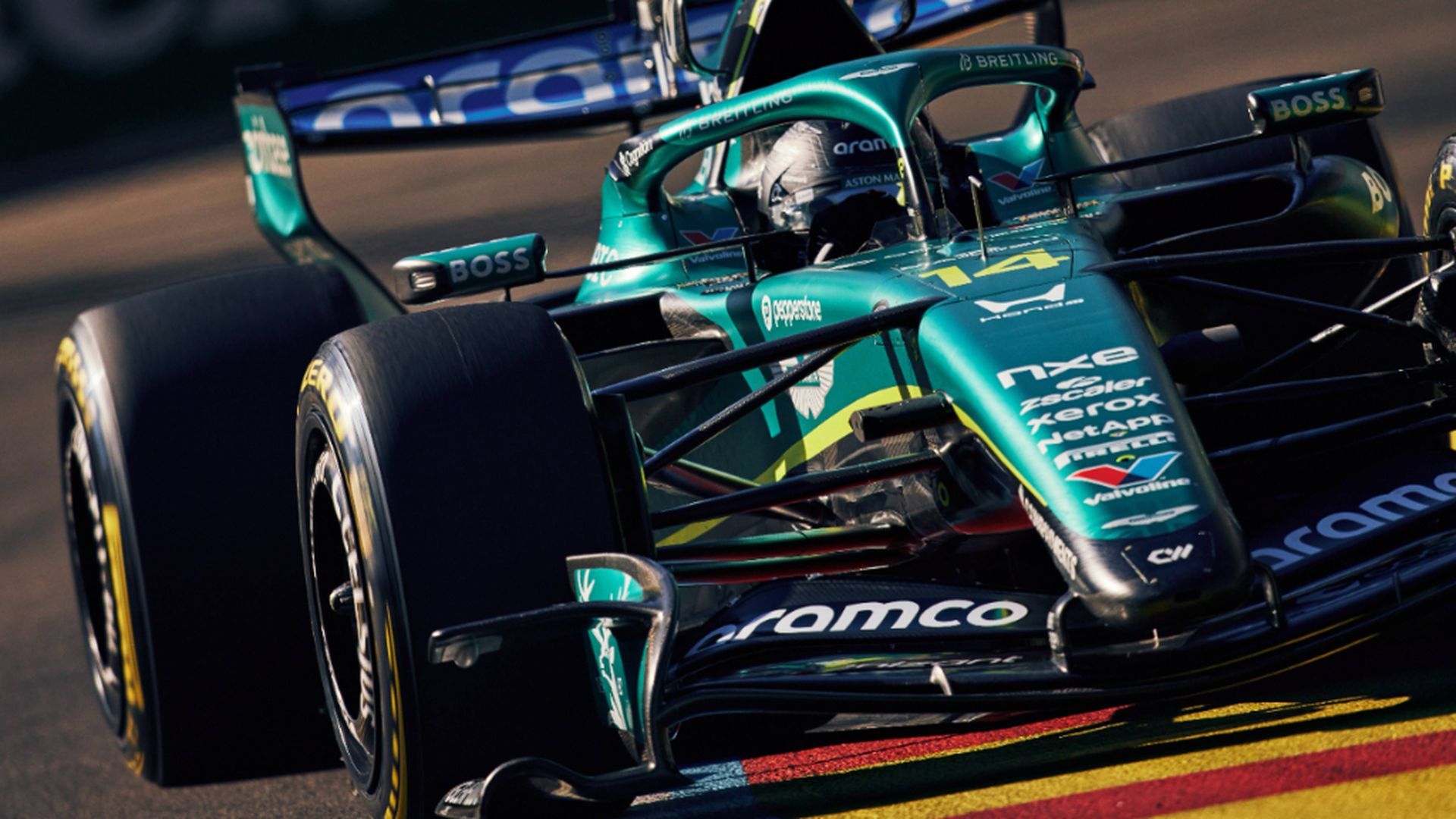 Fernando Alonso, en el Madring