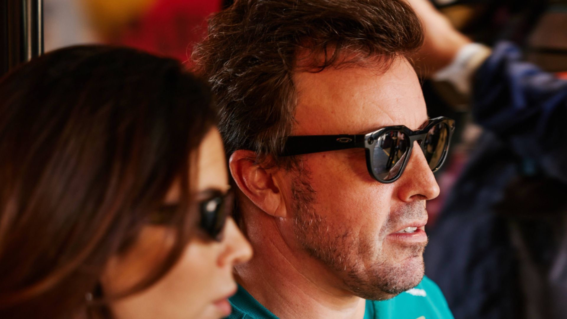 Fernando Alonso, en el Madring Fernando Alonso, en el Madring