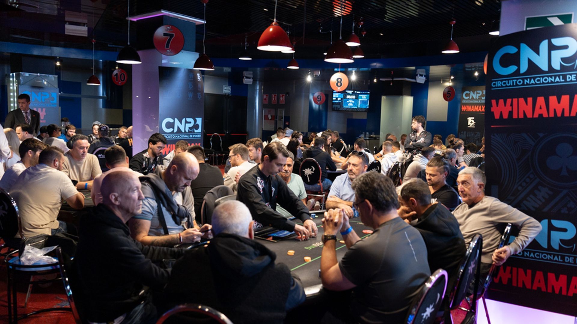 Jugadores en el CNP Winamax 2026