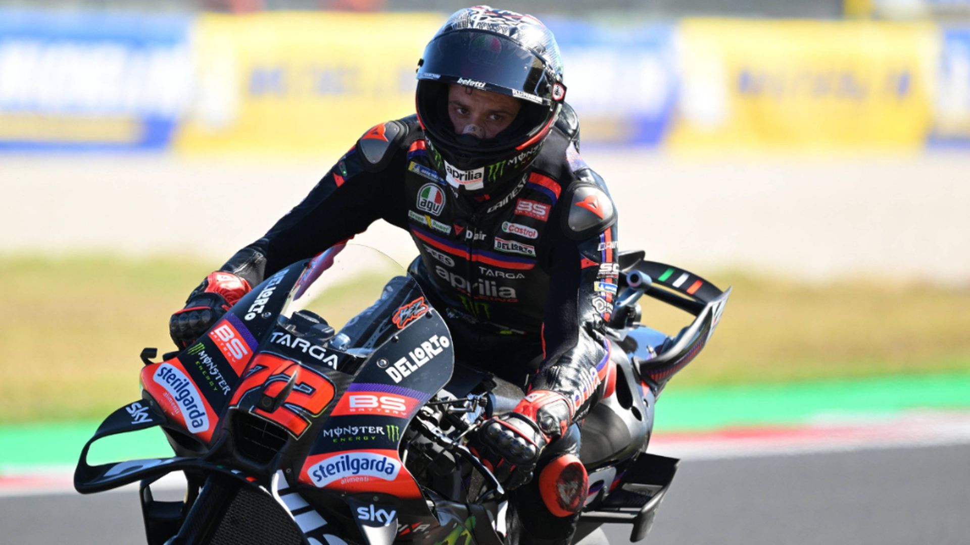 Marco Bezzecchi, en Misano