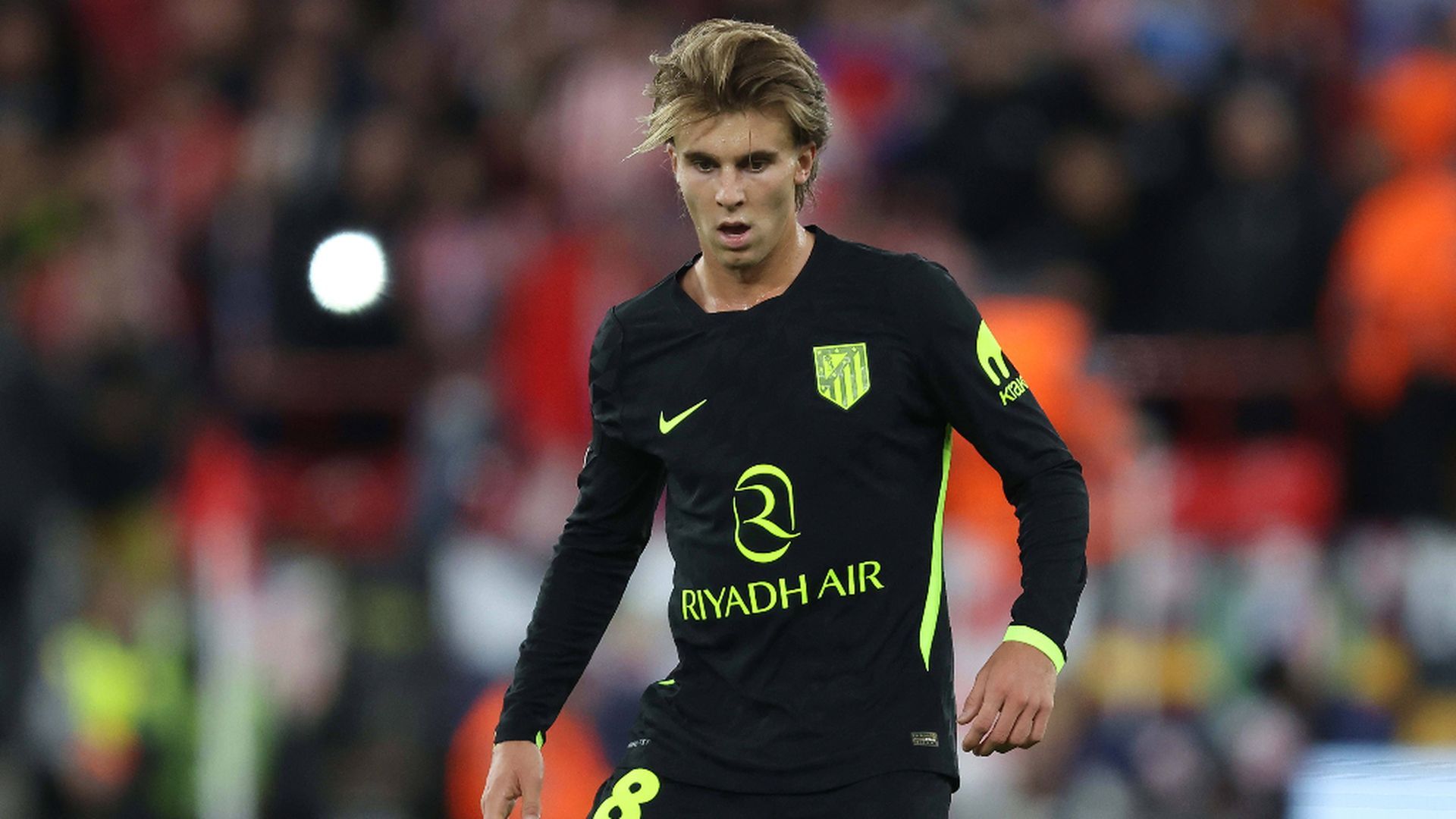 Pablo Barrios, con el Atleti