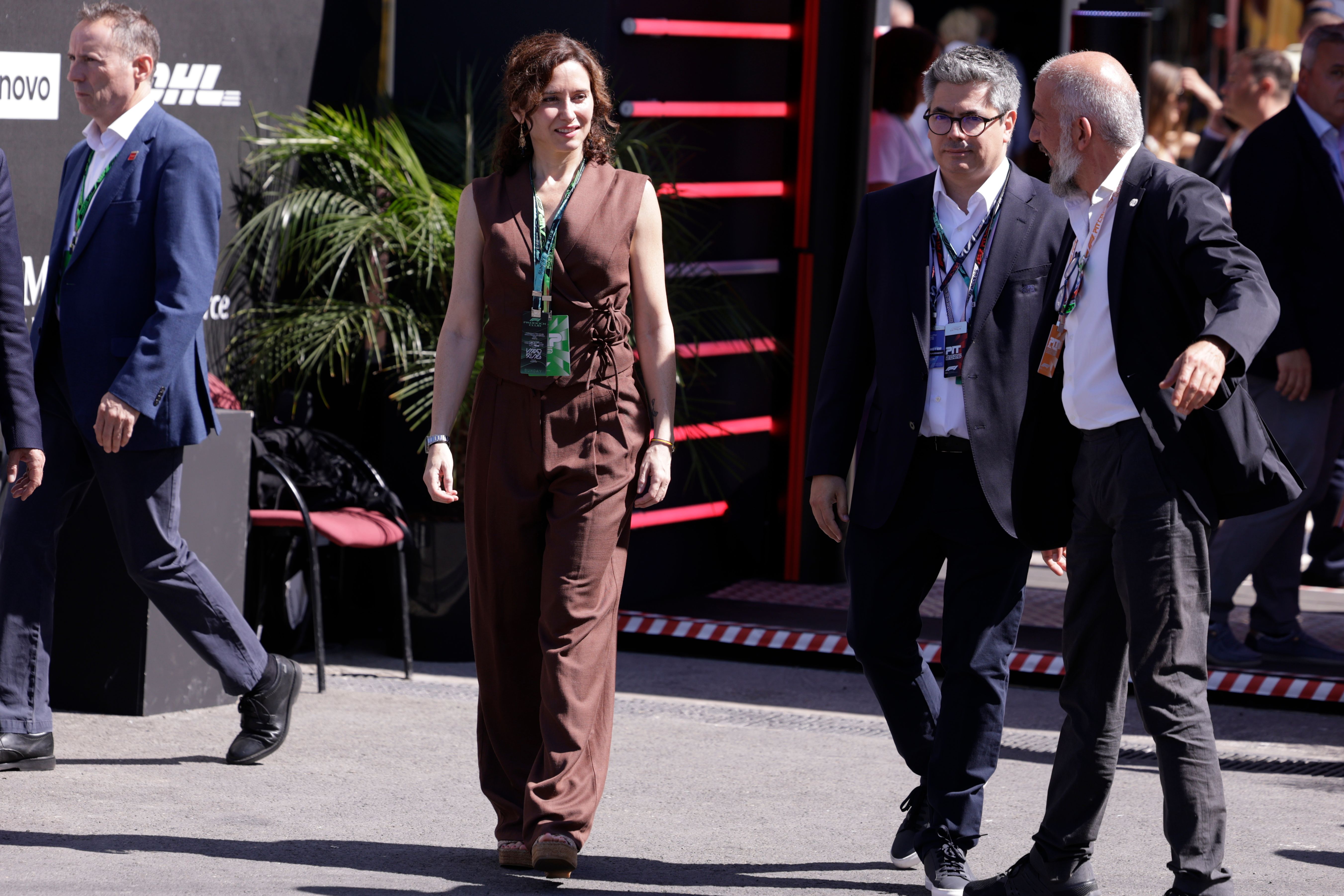 La presidenta de la Comunidad de Madrid, Isabel Díaz Ayuso