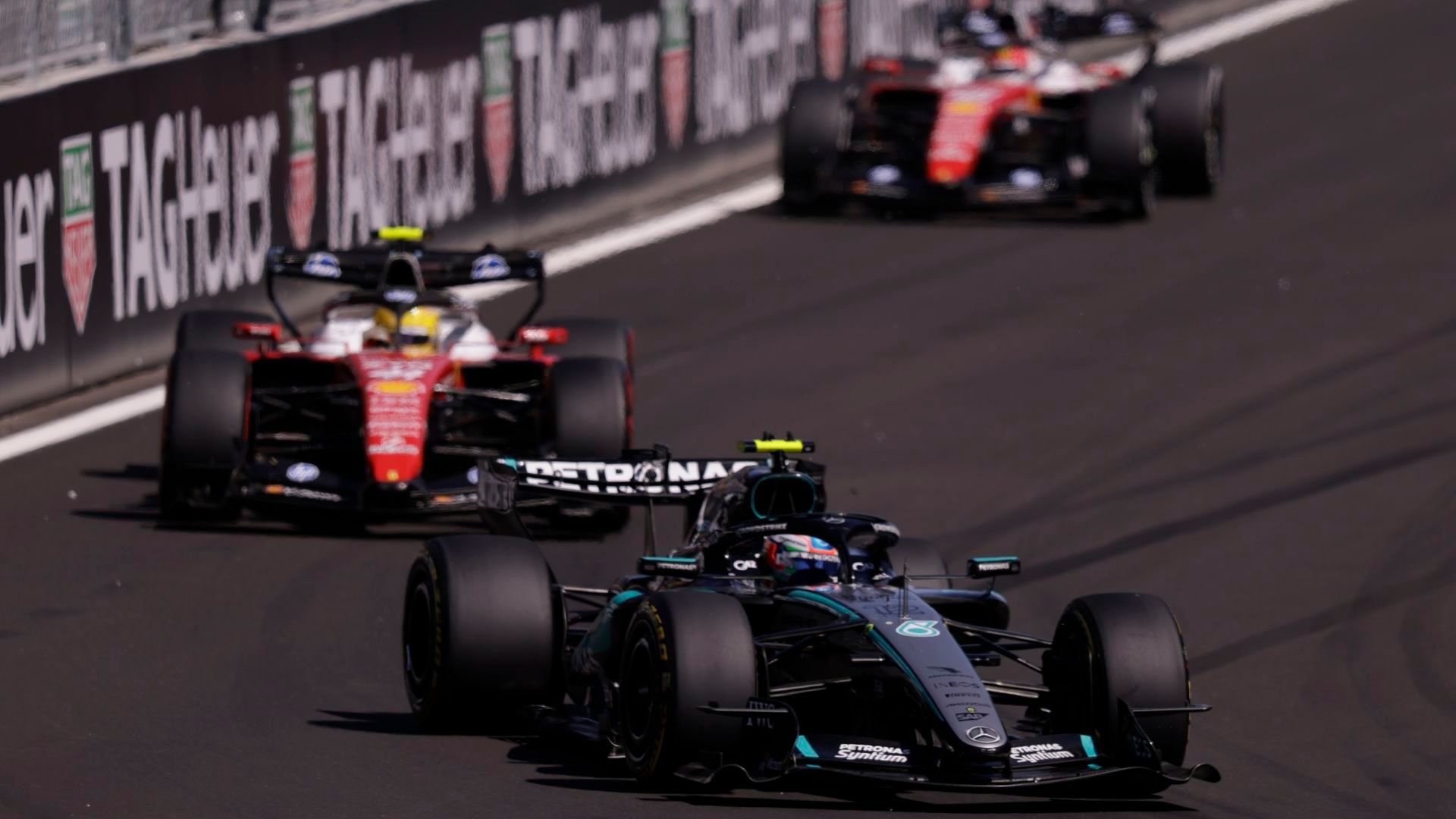 El piloto Andrea Kimi Antonelli , de la escudería Mercedes El piloto Andrea Kimi Antonelli , de la escudería Mercedes