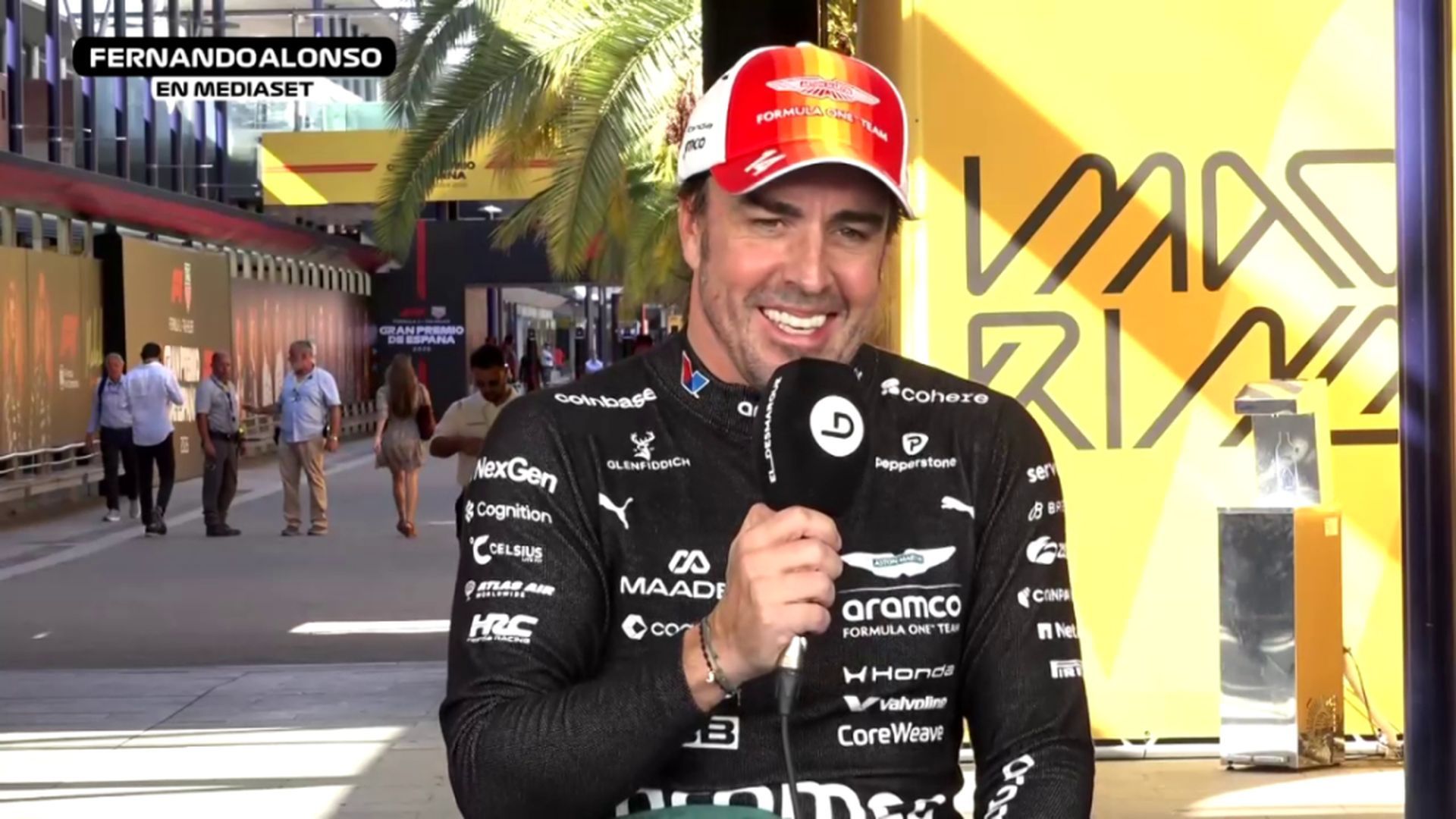Fernando Alonso, en ElDesmarque Fernando Alonso, en ElDesmarque