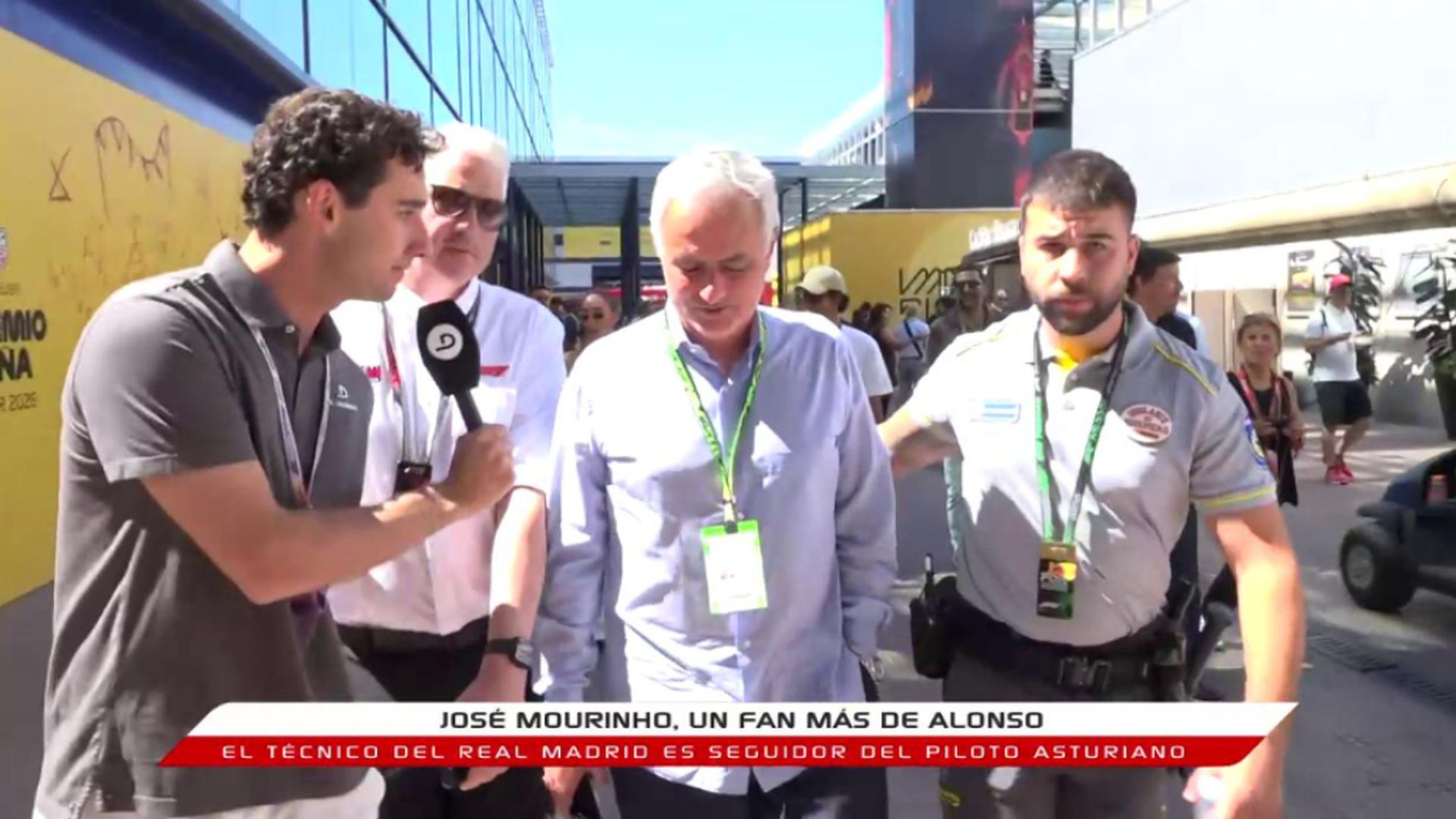 José Mourinho, en el Madring José Mourinho, en el Madring