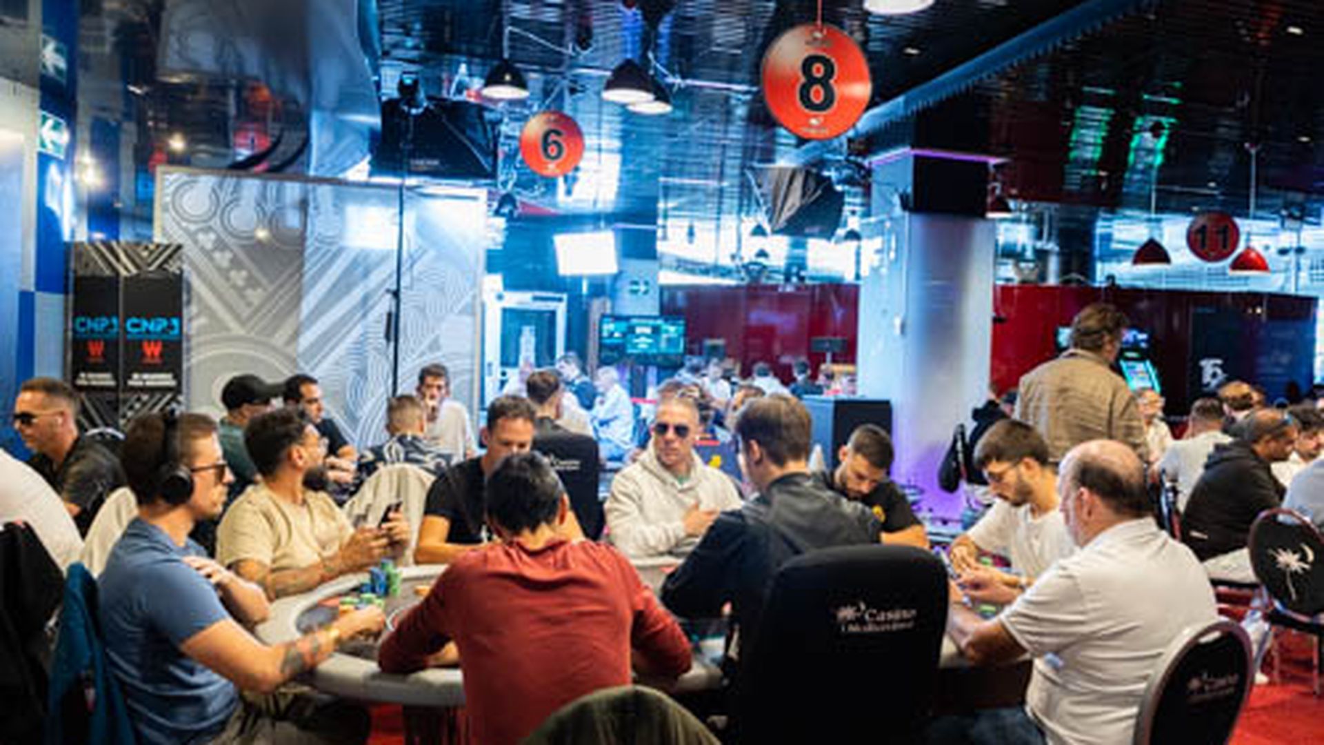 Jugadores en el CNP Winamax de Alicante