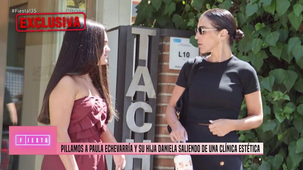 Las imágenes de Daniella Bustamante junto a Paula Echevarría saliendo de una clínica estética