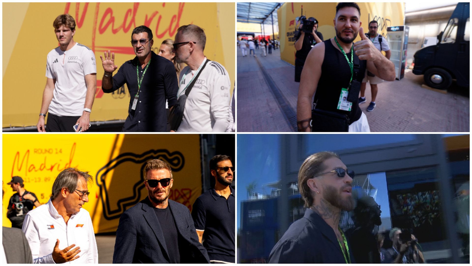 Los famosos que no se han querido perder el circuito Madring: de David Beckham a Luis Fonsi o Sergio Ramos Los famosos que no se han querido perder el circuito Madring: de David Beckham a Luis Fonsi o Sergio Ramos