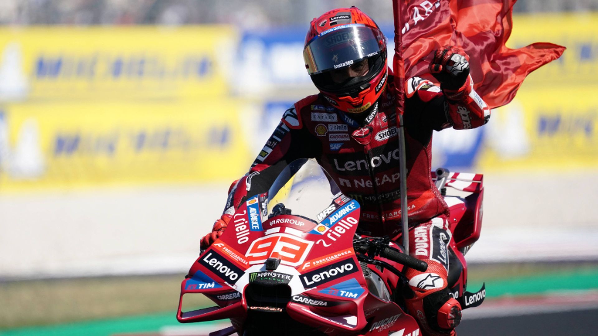 Marc Márquez, en Misano Marc Márquez, en Misano
