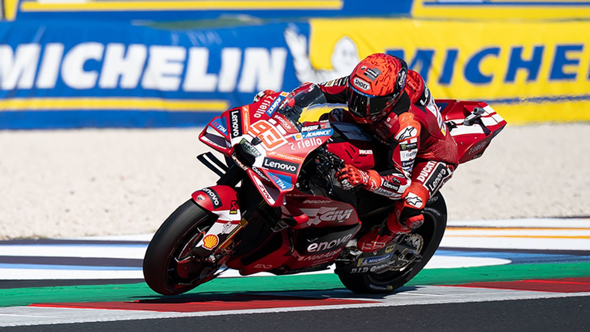 Marc Márquez, en Misano Marc Márquez, en Misano