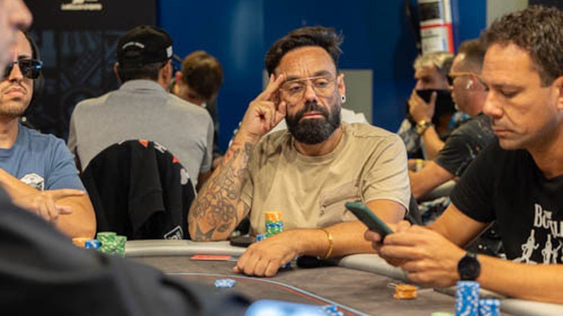 Nuno Andrade en el CNP Winamax de Alicante