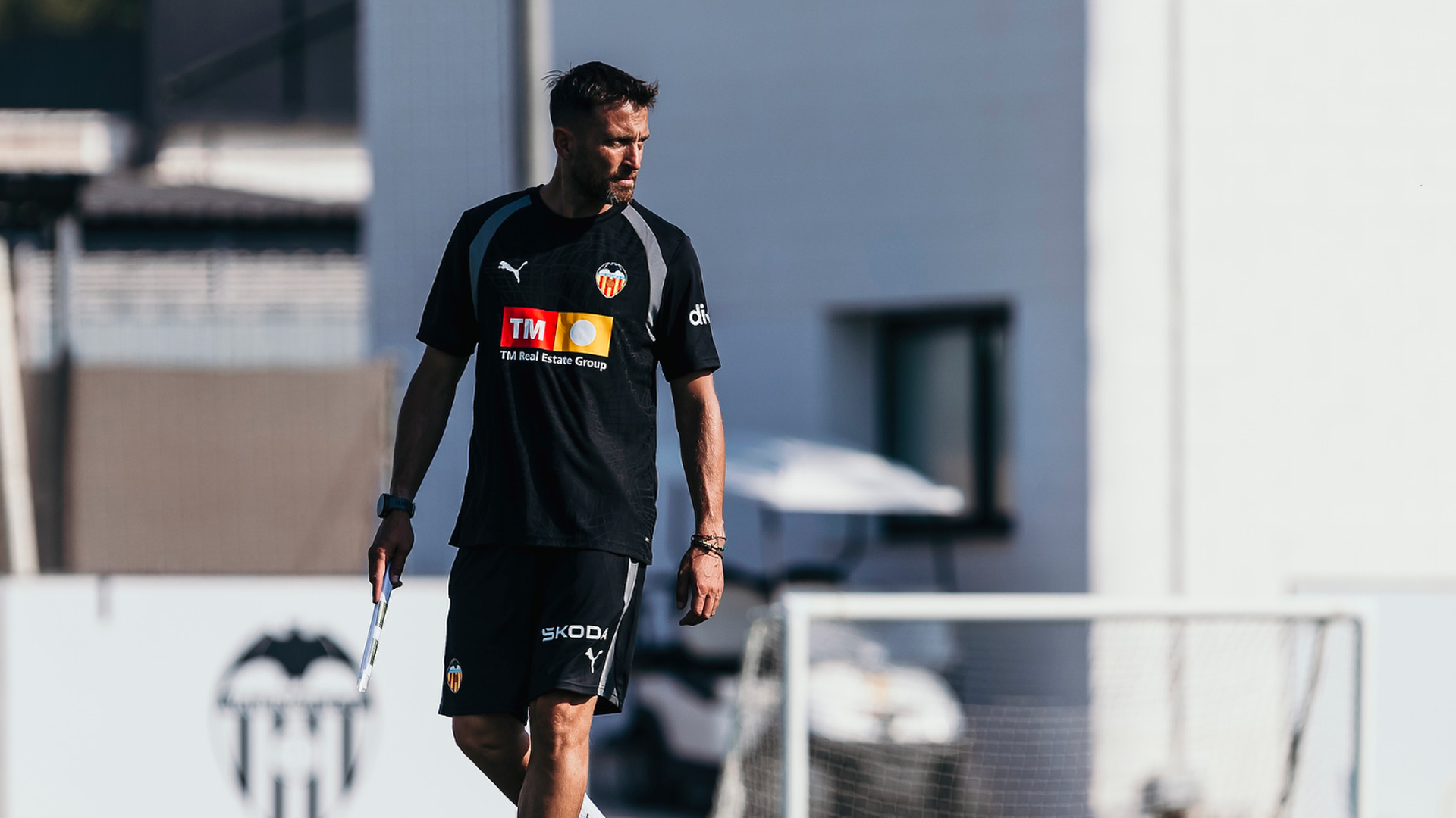 Óscar Sánchez, entrenador del VCF Mestalla y ahora del Valencia CF