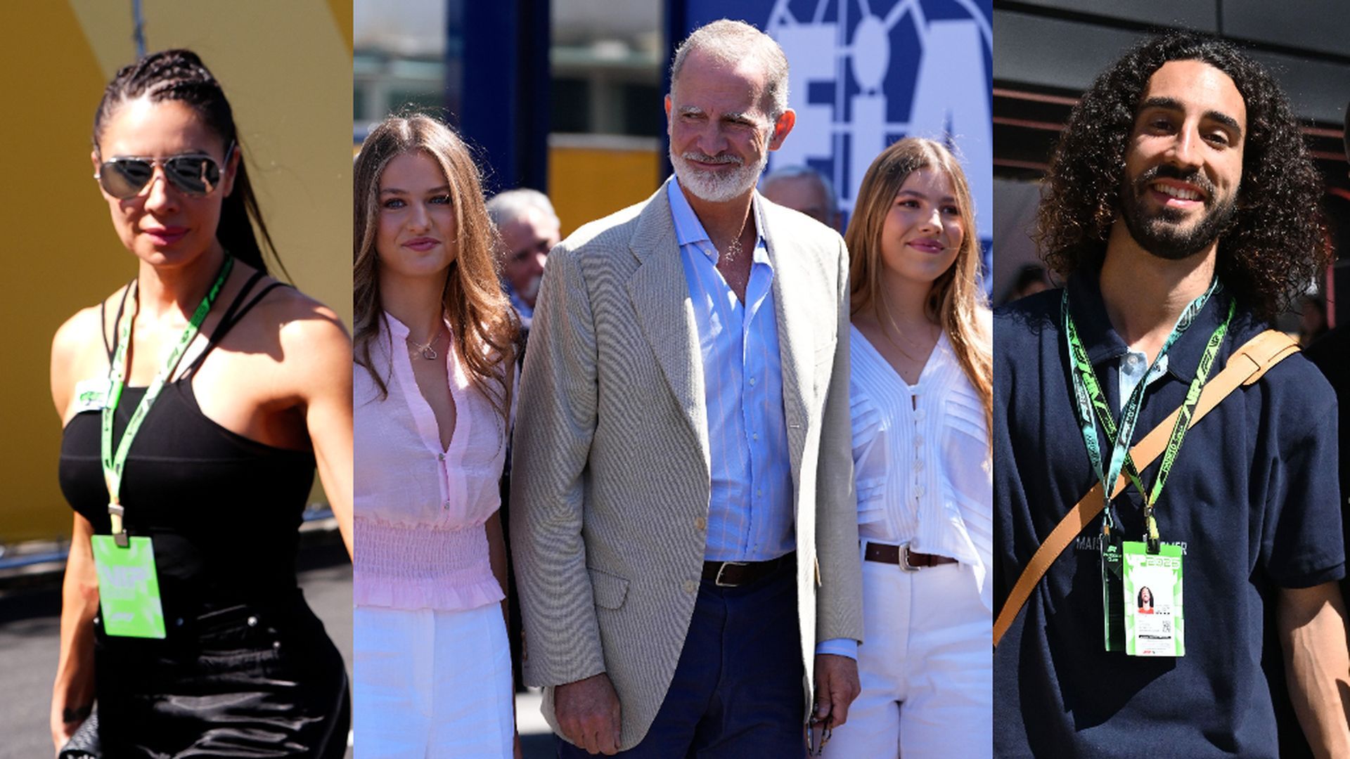 Pilar Rubio, la familia real y Marc Cucurella Pilar Rubio, la familia real y Marc Cucurella
