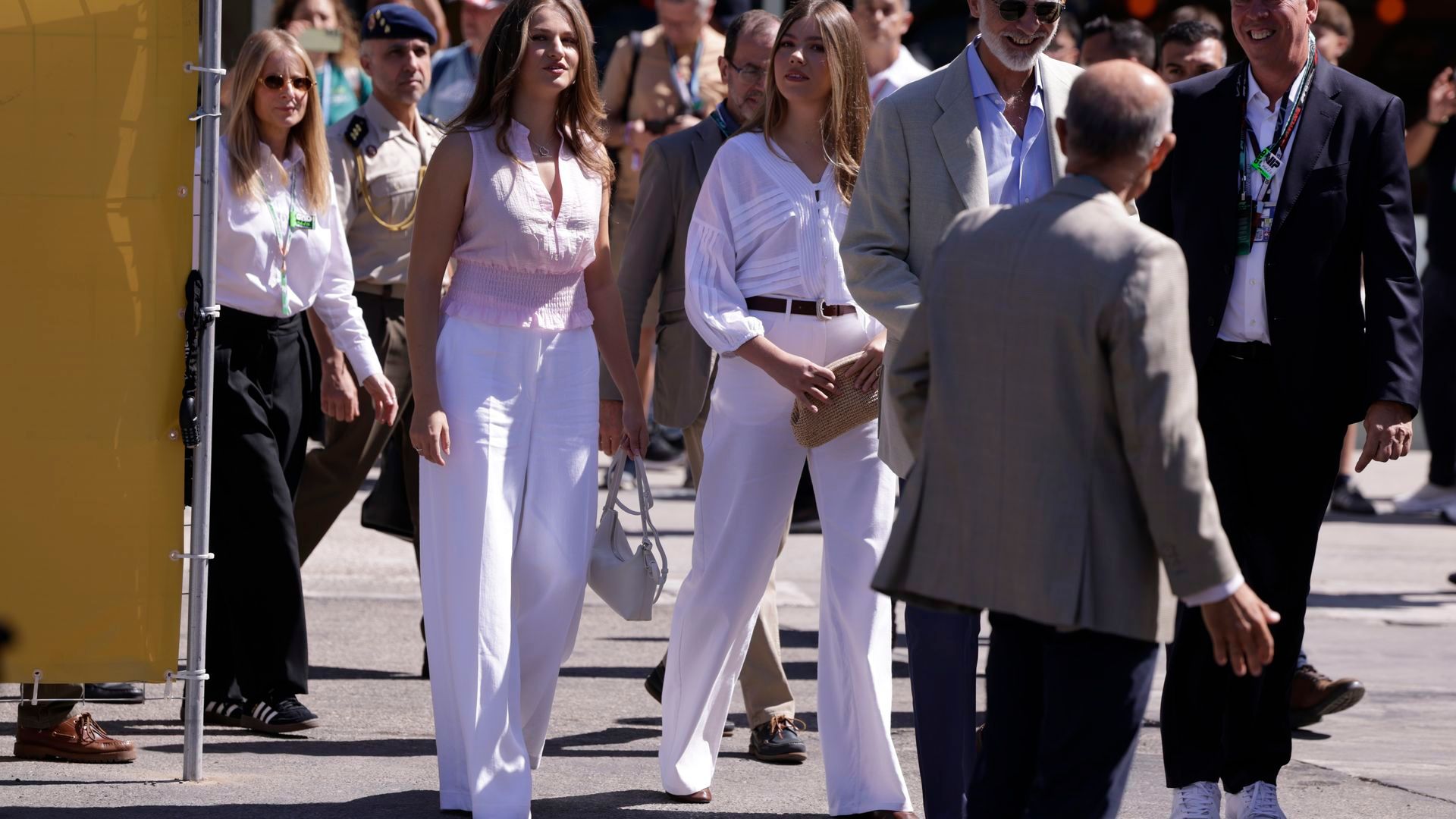 Rey e hijas GP España